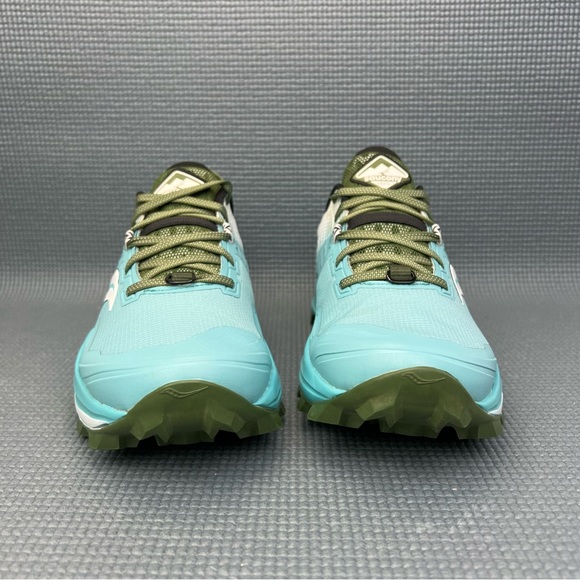 Saucony Peregrine 10 Trail Running Shoe Womens Size 10 S10568-25 Blue Green - Picture 2 of 9